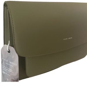 NEW Pixi Mood Vegan Leather Crossbody Zoe Sage Bag Handbag